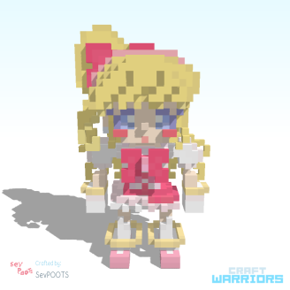 craft warriors - maho tsukai precure - pretty cure - cure Miracle model - translimit skin by sevpoots (1)